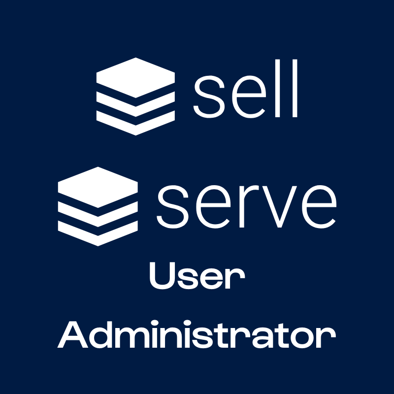 sell serve user admin