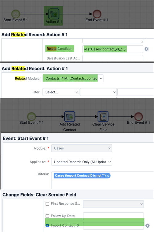 BPM extending CSV import Wizard for Cases