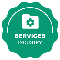  Services Industry Badge